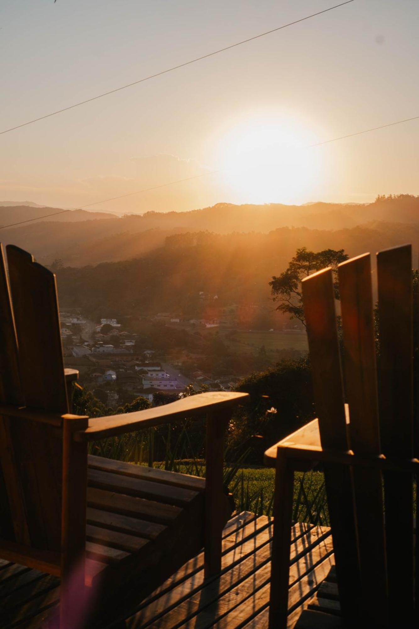 Cabana Tramonto Di Lourdes Doutor Pedrinho Bagian luar foto